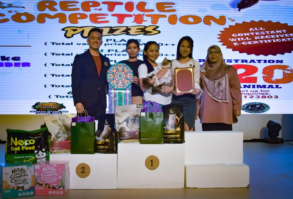 Malaysia Cat Groomers Association Award